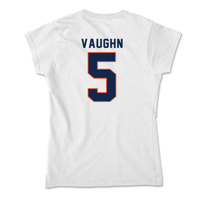 Virginia - NCAA Women's Basketball : Yonta Vaughn - Soft Style Women’s T-Shirt-1