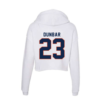 Virginia - NCAA Women's Basketball : Payton Dunbar - Women's Crop Fleece Hoodie-1