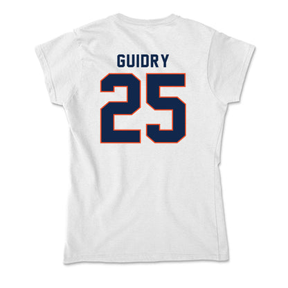 Virginia - NCAA Women's Soccer : Samar Guidry - Soft Style Women’s T-Shirt-1