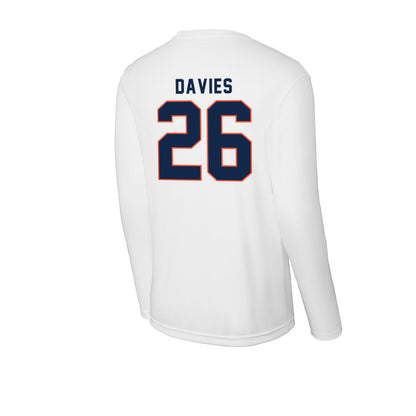 Virginia - NCAA Football : Ethan Davies - Activewear Long Sleeve T-Shirt