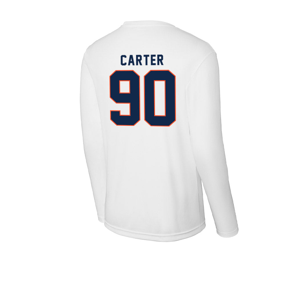 Virginia - NCAA Football : Jahmeer Carter - Activewear Long Sleeve T-Shirt