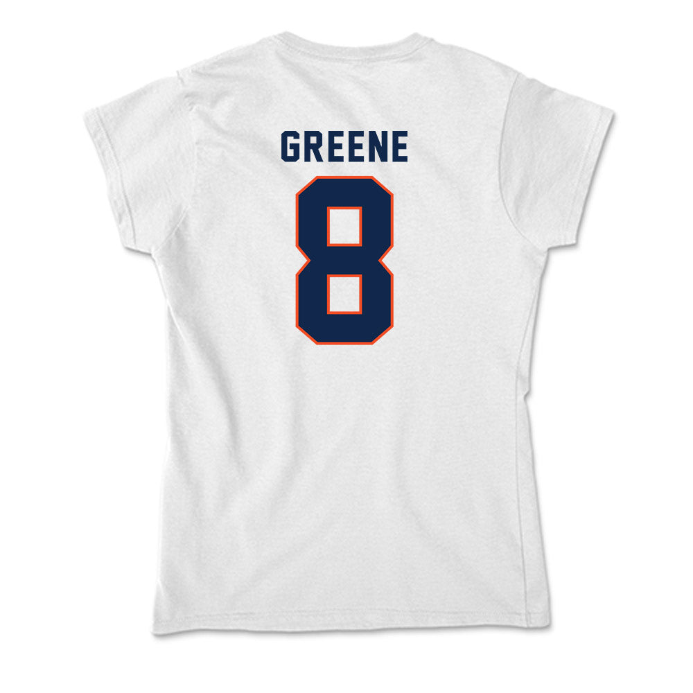 Virginia - NCAA Football : Malcolm Greene - Soft Style Women’s T-Shirt-1