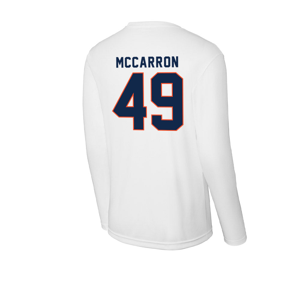 Virginia - NCAA Football : Josh McCarron - Activewear Long Sleeve T-Shirt