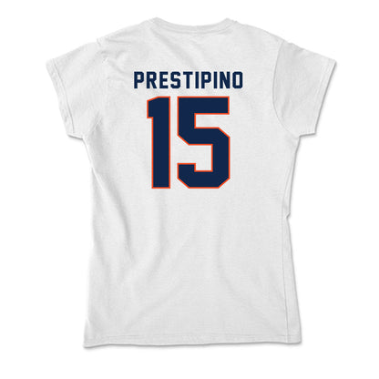 Virginia - NCAA Men's Lacrosse : Michael Prestipino - Soft Style Women’s T-Shirt-1