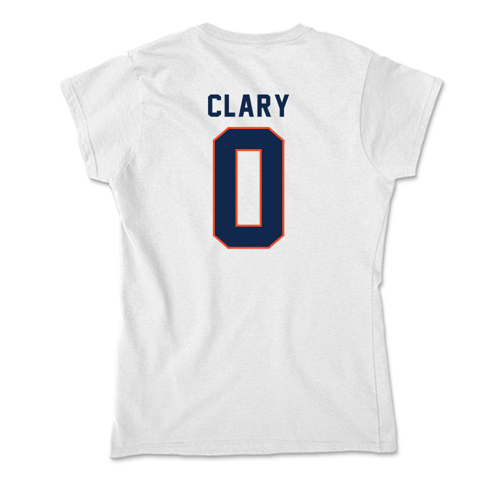 Virginia - NCAA Football : Antonio Clary - Soft Style Women’s T-Shirt-1