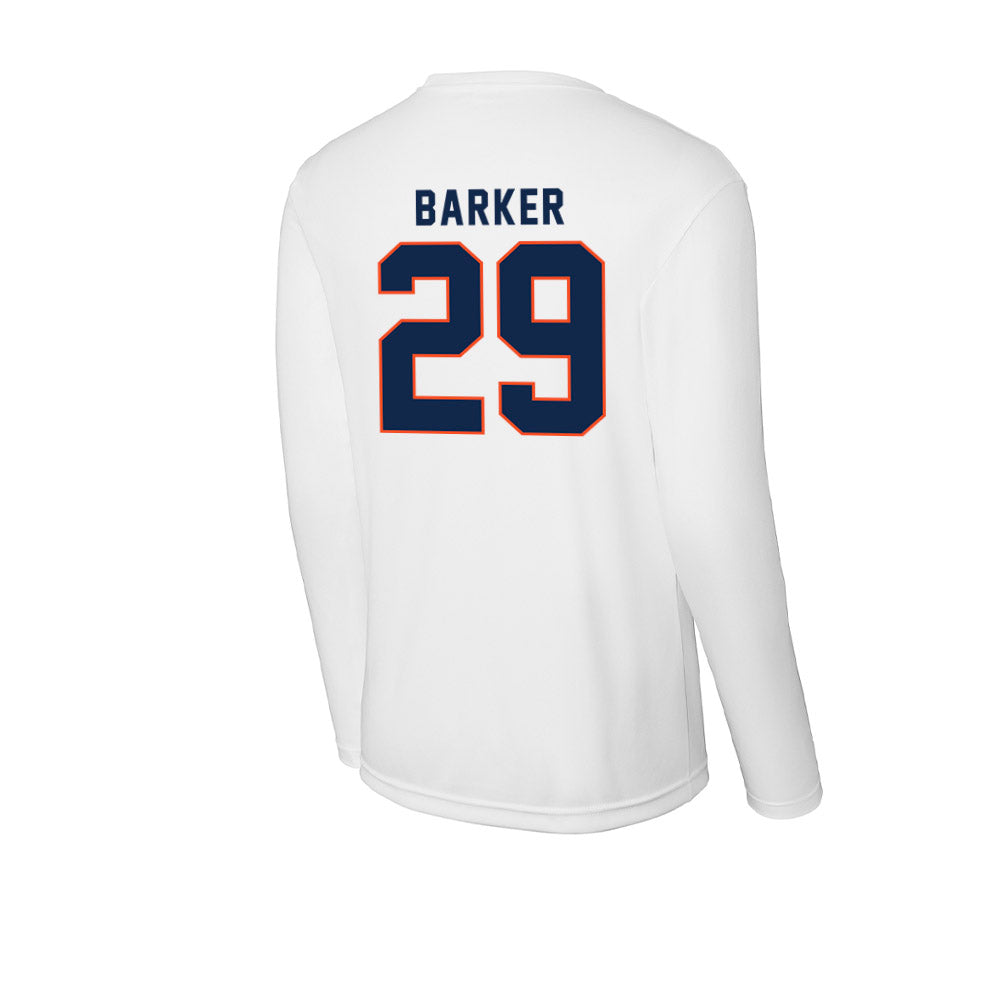 Virginia - NCAA Baseball : Blake Barker - Activewear Long Sleeve T-Shirt