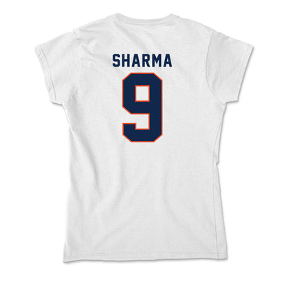 Virginia - NCAA Men's Basketball : Ishan Sharma - Soft Style Women’s T-Shirt-1