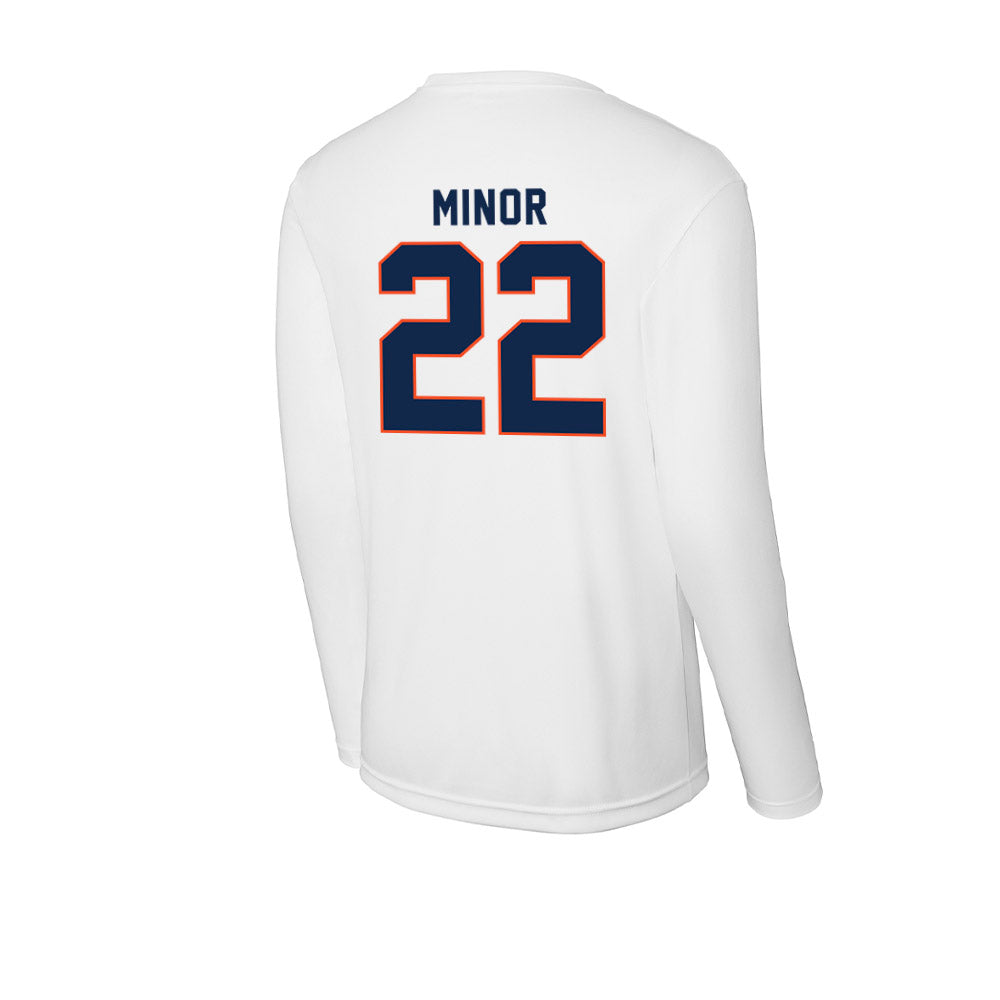 Virginia - NCAA Men's Basketball : Jordan Minor - Activewear Long Sleeve T-Shirt