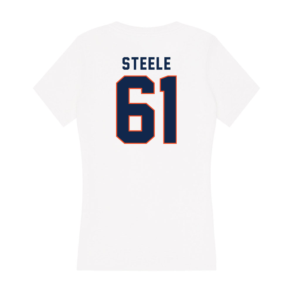 Virginia - NCAA Football : Dane Steele - Women's V-Neck T-Shirt-1