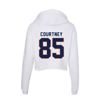 Virginia - NCAA Football : Kameron Courtney - Women's Crop Fleece Hoodie-1