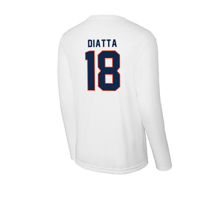 Virginia - NCAA Football : Michael Diatta - Activewear Long Sleeve T-Shirt