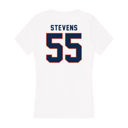 Virginia - NCAA Football : Brian Stevens - Women's V-Neck T-Shirt-1