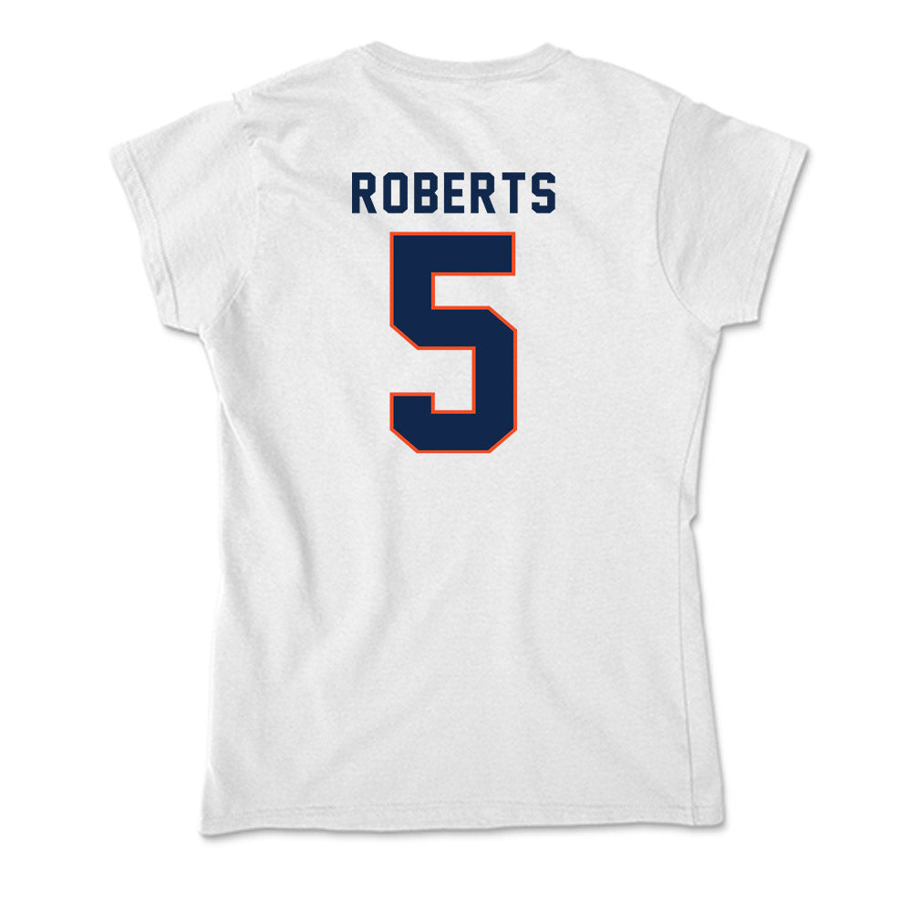 Virginia - NCAA Men's Basketball : Desmond Roberts - Soft Style Women’s T-Shirt-1