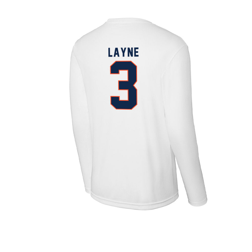 Virginia - NCAA Softball : Courtney Layne - Activewear Long Sleeve T-Shirt