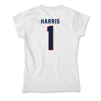 Virginia - NCAA Men's Basketball : Dante Harris - Soft Style Women’s T-Shirt-1