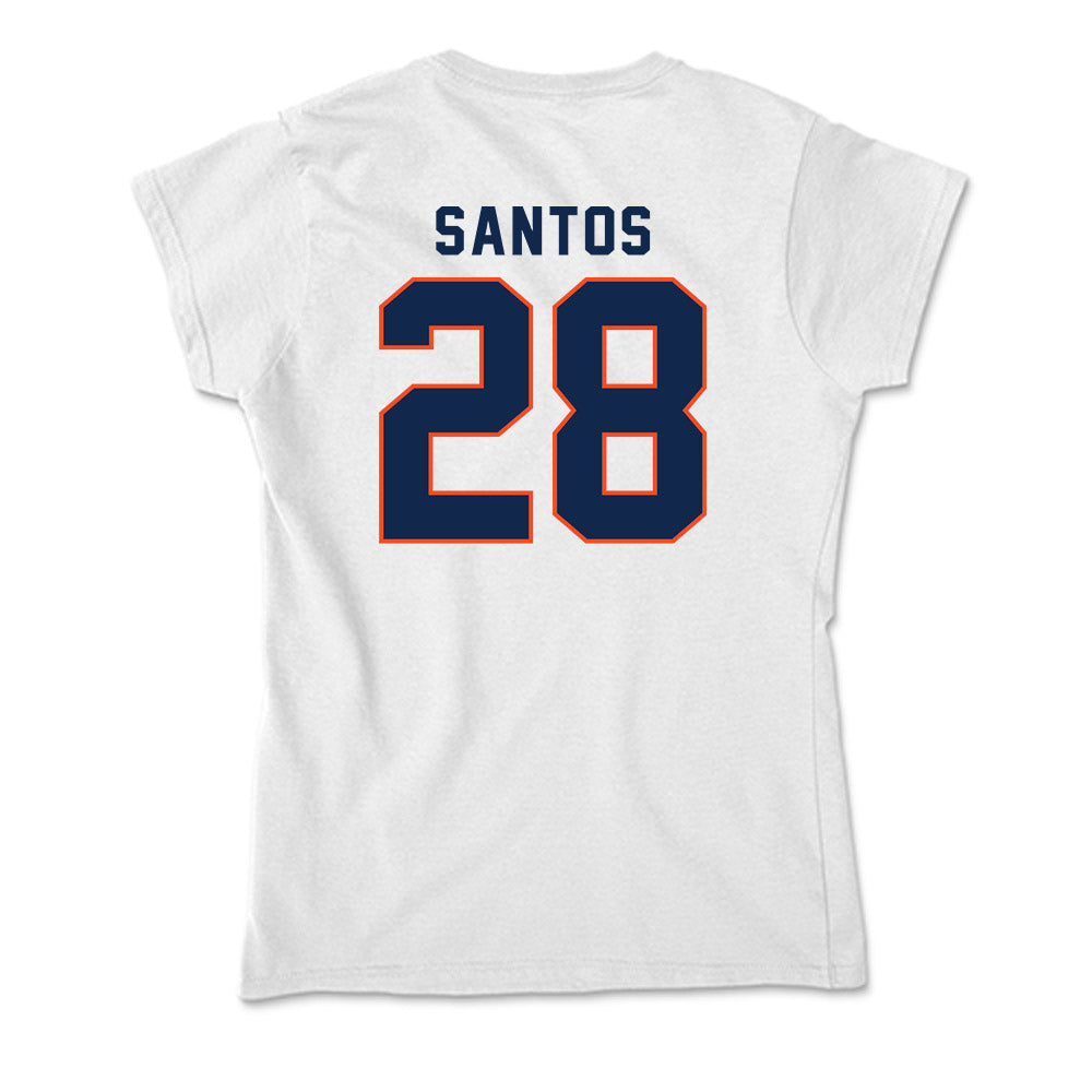 Virginia - NCAA Women's Soccer : Grace Santos - Soft Style Women’s T-Shirt-1