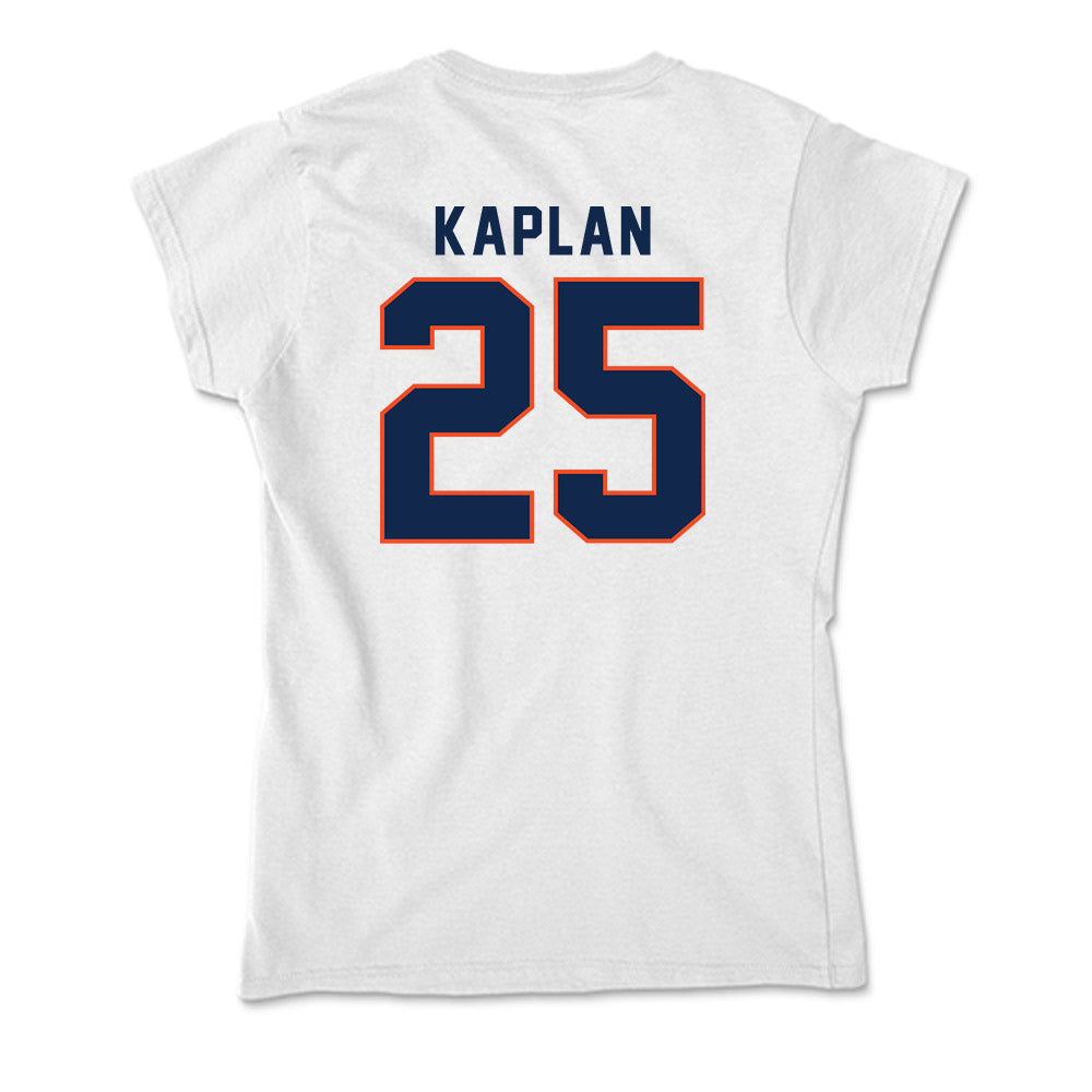 Virginia - NCAA Softball : Edith Kaplan - Soft Style Women’s T-Shirt-1