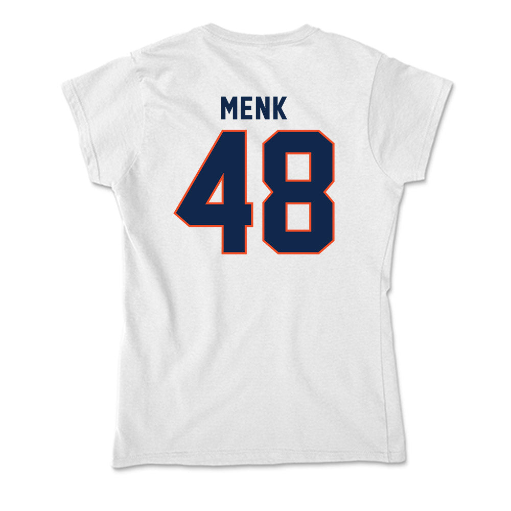 Virginia - NCAA Baseball : Patric Menk - Soft Style Women’s T-Shirt-1