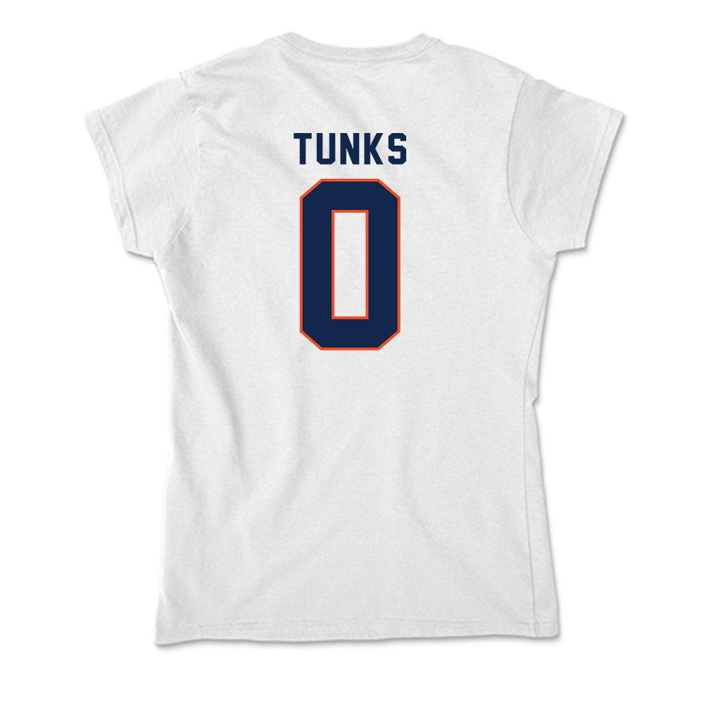 Virginia - NCAA Men's Soccer : Caleb Tunks - Soft Style Women’s T-Shirt-1