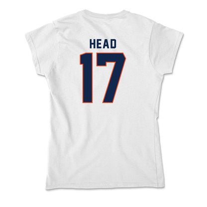 Virginia - NCAA Baseball : Tristan Head - Soft Style Women’s T-Shirt-1