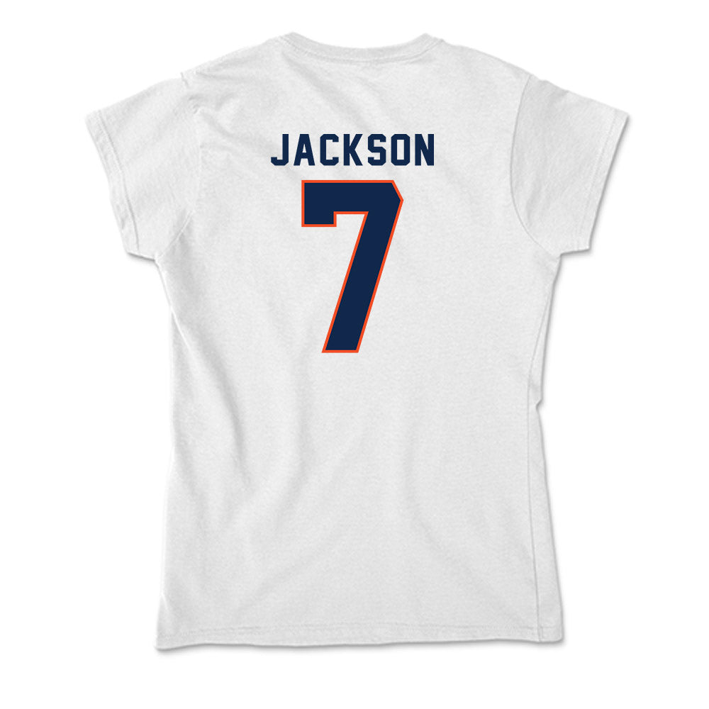 Virginia - NCAA Football : James Jackson - Soft Style Women’s T-Shirt-1