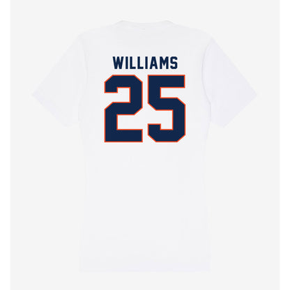 Virginia - NCAA Women's Soccer : Annamarie Williams - Women's V-Neck T-Shirt-1