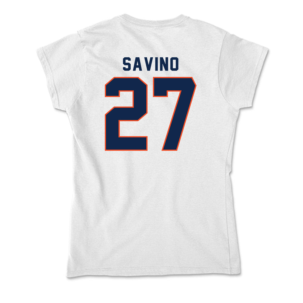 Virginia - NCAA Baseball : Joe Savino - Soft Style Women’s T-Shirt-1