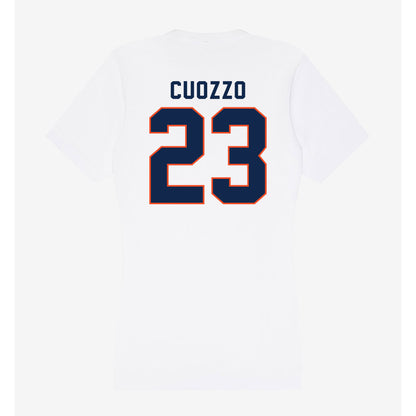 Virginia - NCAA Softball : Julia Cuozzo - Women's V-Neck T-Shirt-1