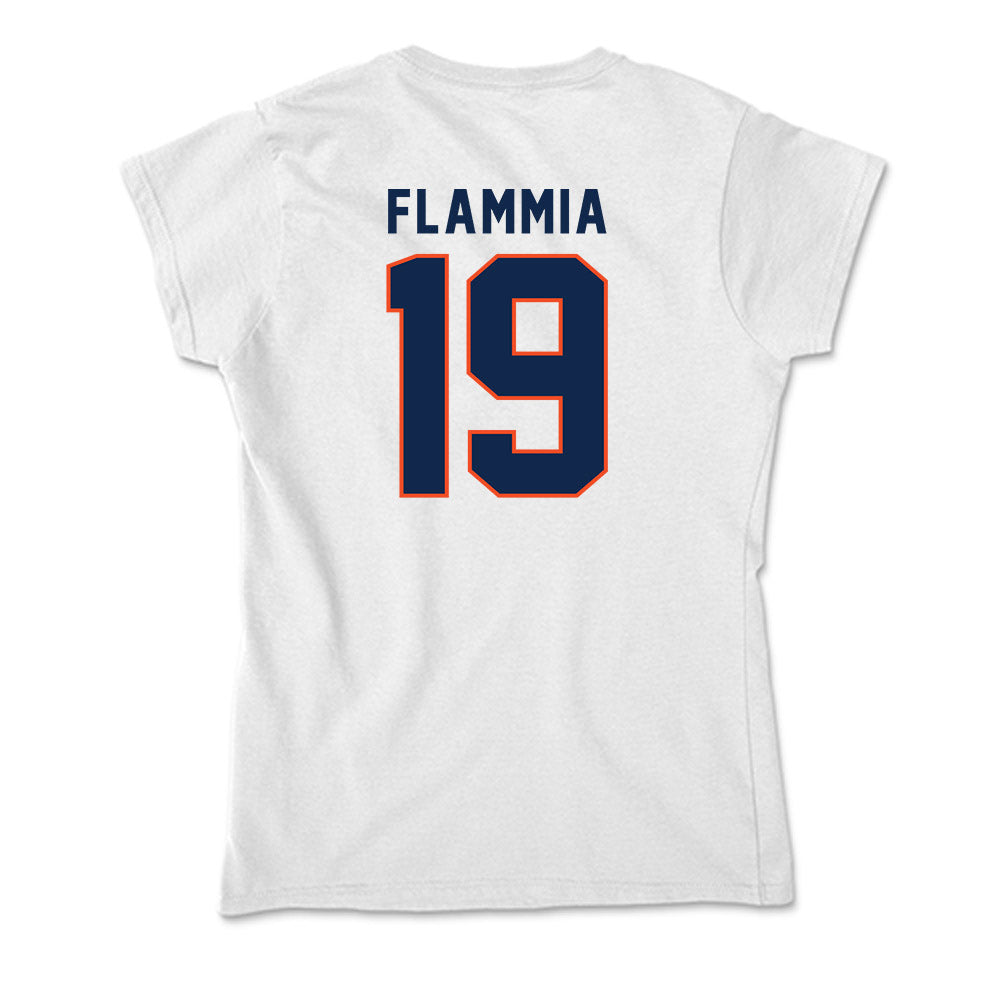 Virginia - NCAA Women's Soccer : Jill Flammia - Soft Style Women’s T-Shirt-1