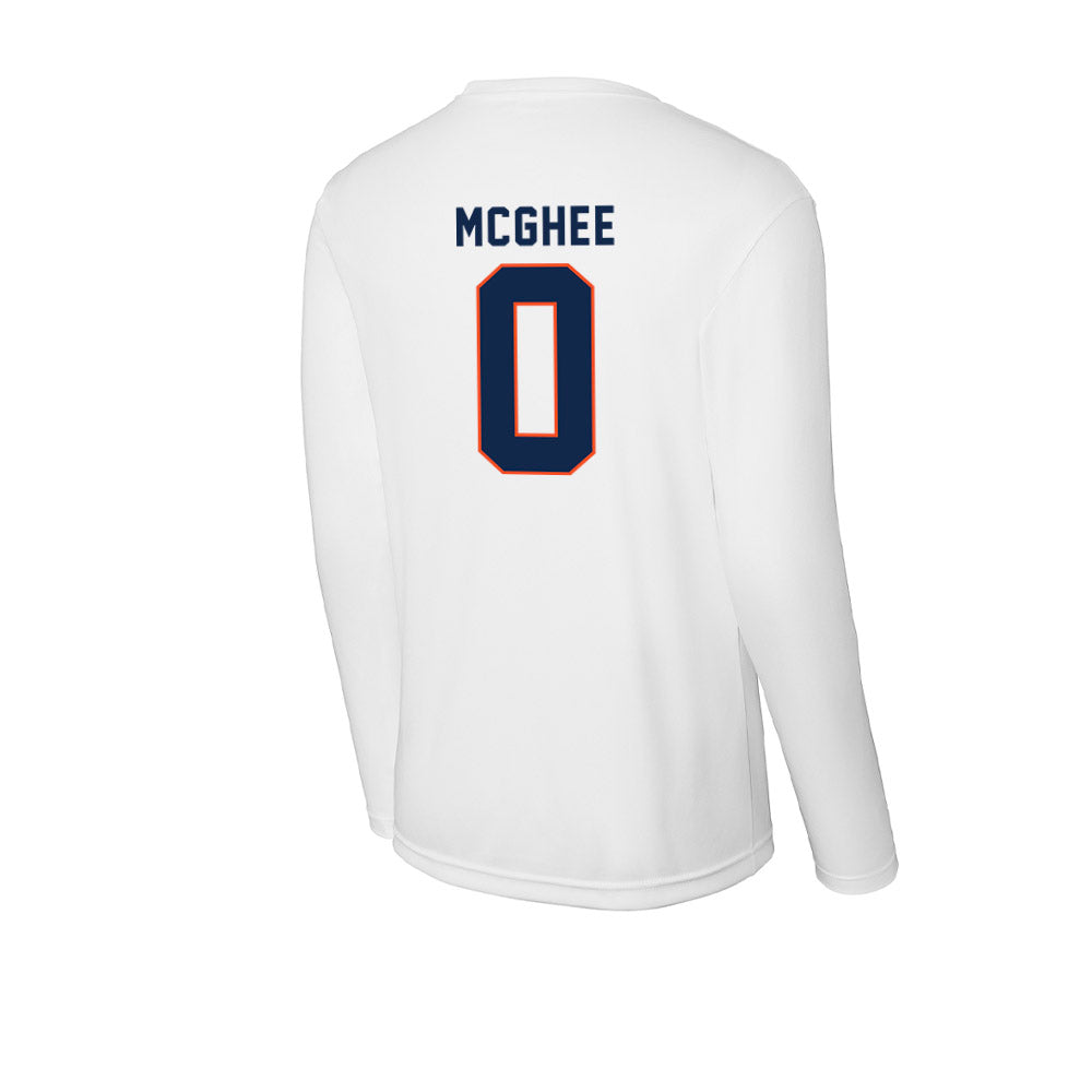 Virginia - NCAA Women's Basketball : Olivia McGhee - Activewear Long Sleeve T-Shirt