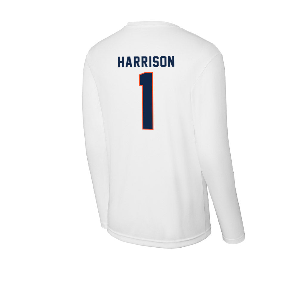 Virginia - NCAA Football : Suderian Harrison - Activewear Long Sleeve T-Shirt