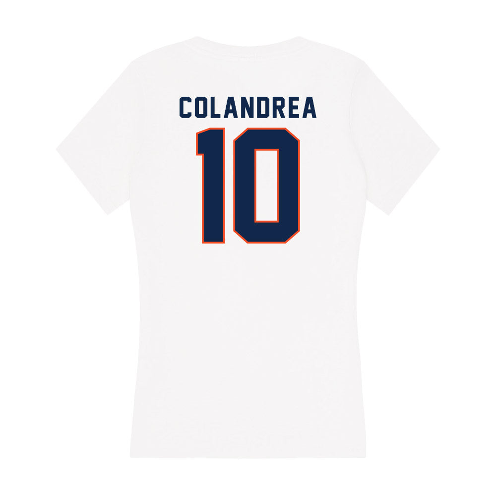 Virginia - NCAA Football : Anthony Colandrea - Women's V-Neck T-Shirt-1