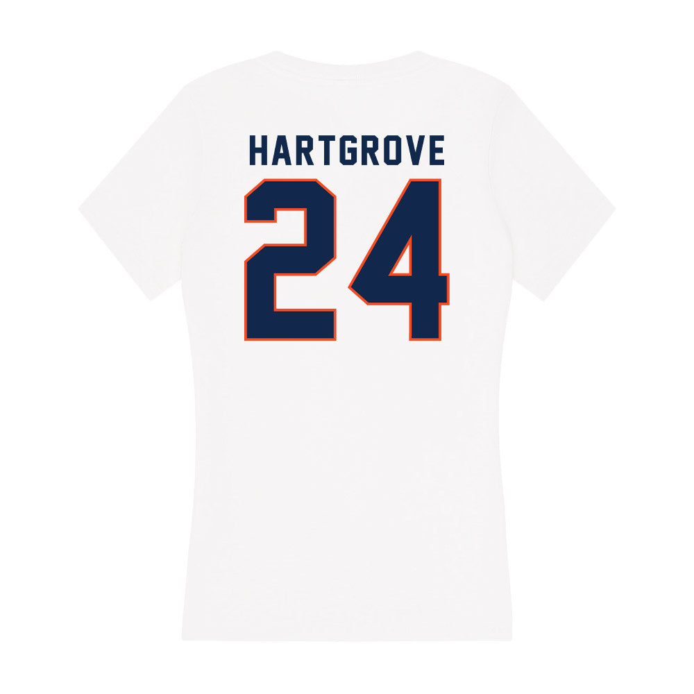 Virginia - NCAA Softball : Sydney Hartgrove - Women's V-Neck T-Shirt-1