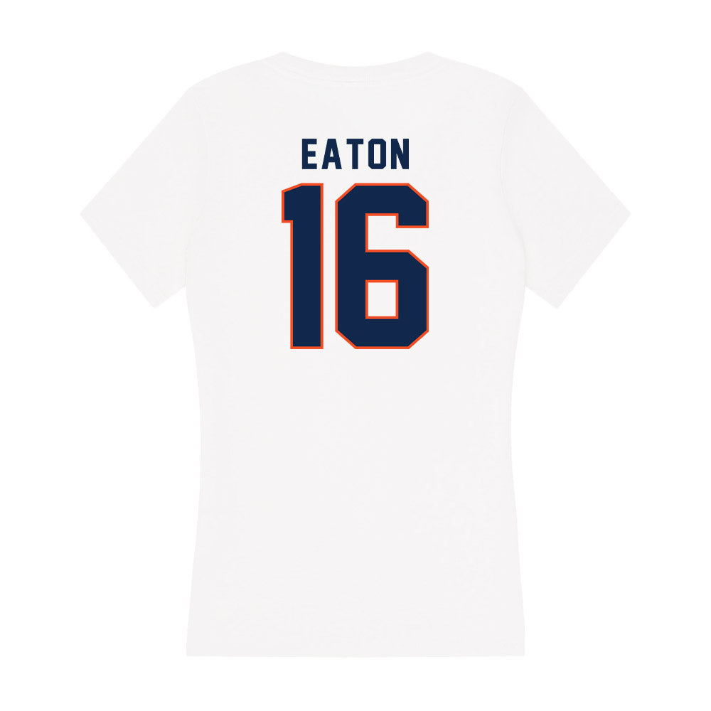 Virginia - NCAA Softball : Mary Caroline Eaton - Women's V-Neck T-Shirt-1