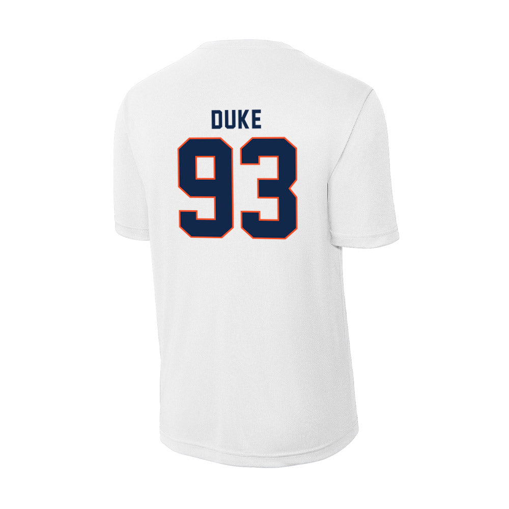 Virginia - NCAA Football : Henry Duke - Activewear T-Shirt-1