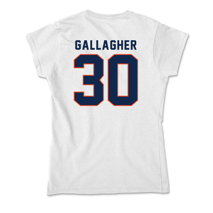 Virginia - NCAA Men's Soccer : Colin Gallagher - Soft Style Women’s T-Shirt-1