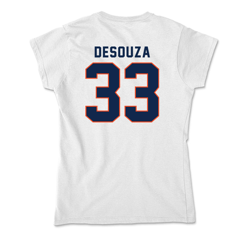 Virginia - NCAA Men's Lacrosse : Matthew DeSouza - Soft Style Women’s T-Shirt-1