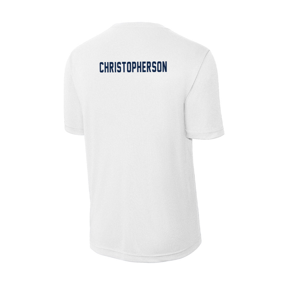 Virginia - NCAA Women's Swimming & Diving : Katie Christopherson - Activewear T-shirt