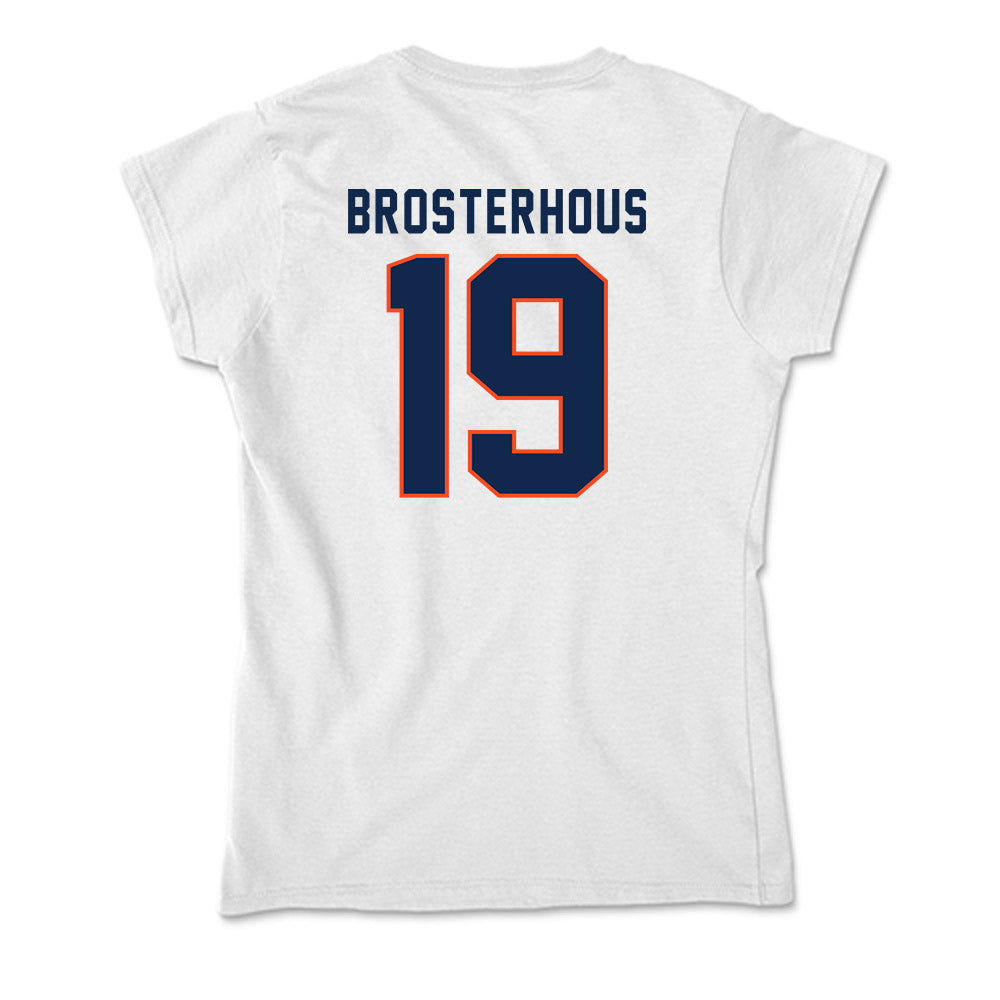 Virginia - NCAA Football : Grady Brosterhous - Soft Style Women’s T-Shirt-1