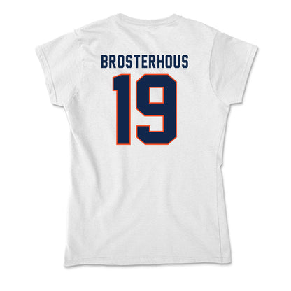 Virginia - NCAA Football : Grady Brosterhous - Soft Style Women’s T-Shirt-1