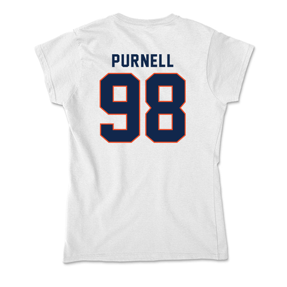 Virginia - NCAA Football : Bryce Purnell - Soft Style Women’s T-Shirt-1