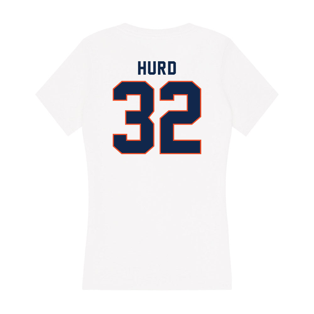 Virginia - NCAA Women's Basketball : Breona Hurd - Women's V-Neck T-Shirt-1