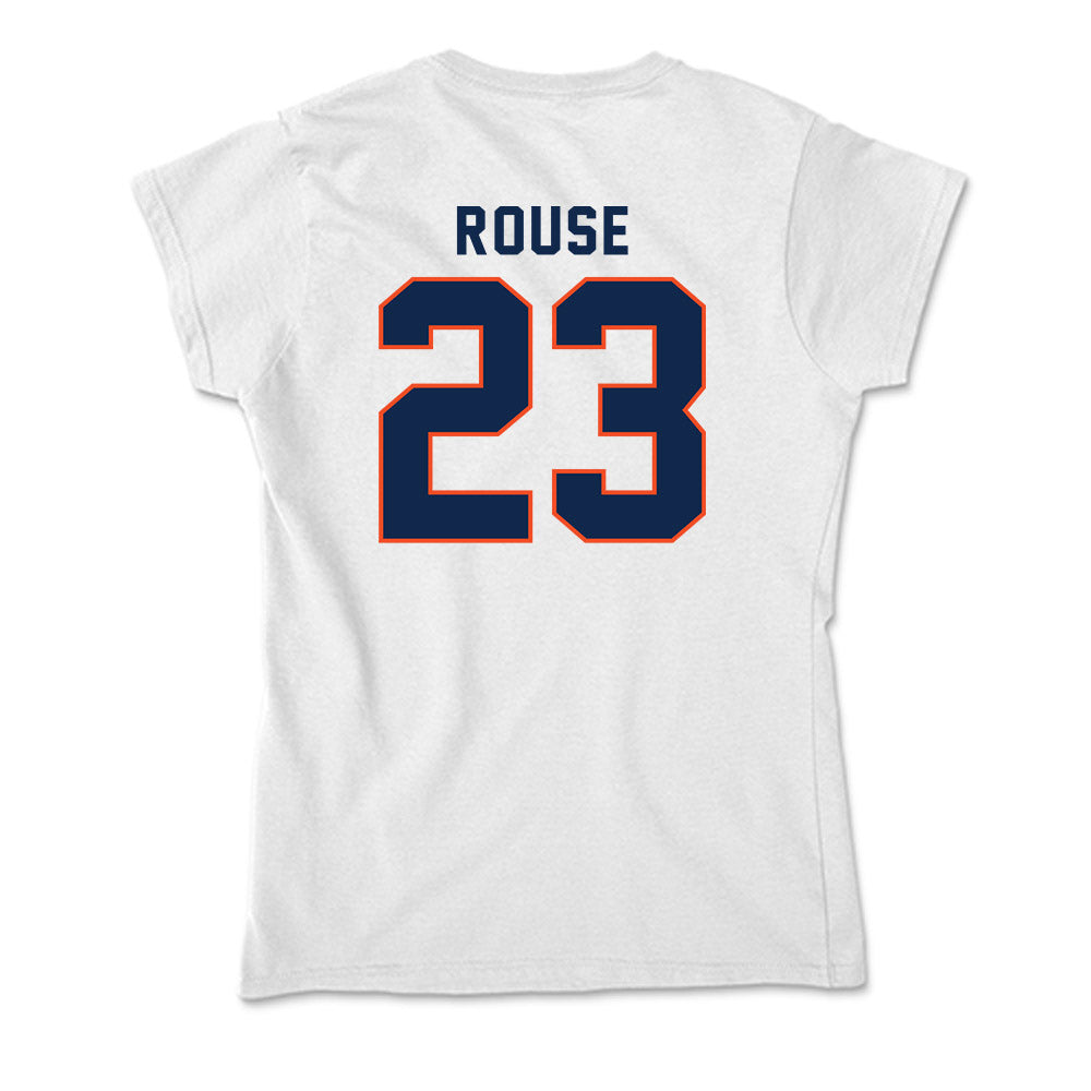 Virginia - NCAA Women's Soccer : Laney Rouse - Soft Style Women’s T-Shirt-1