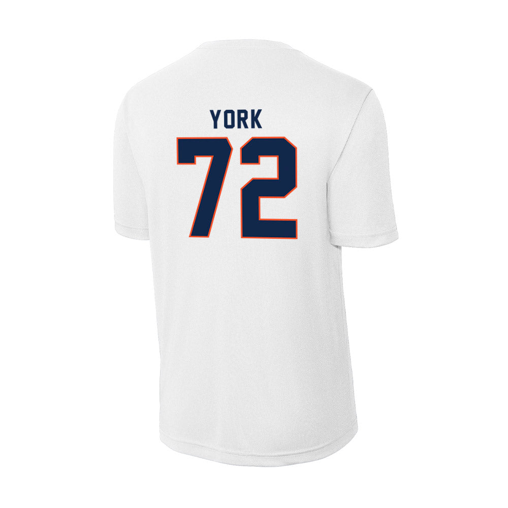 Virginia - NCAA Football : Benjamin York - Activewear T-Shirt-1