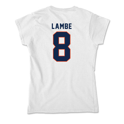 Virginia - NCAA Men's Soccer : Brendan Lambe - Soft Style Women’s T-Shirt-1