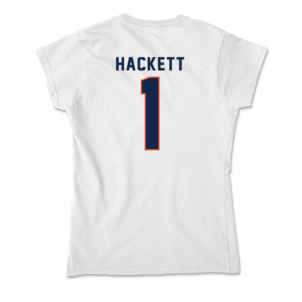 Virginia - NCAA Softball : Kelsey Hackett - Soft Style Women’s T-Shirt-1