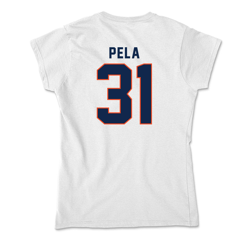 Virginia - NCAA Men's Soccer : Umberto Pela - Soft Style Women’s T-Shirt-1