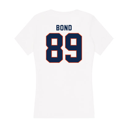 Virginia - NCAA Football : Sam Bond - Women's V-Neck T-Shirt-1