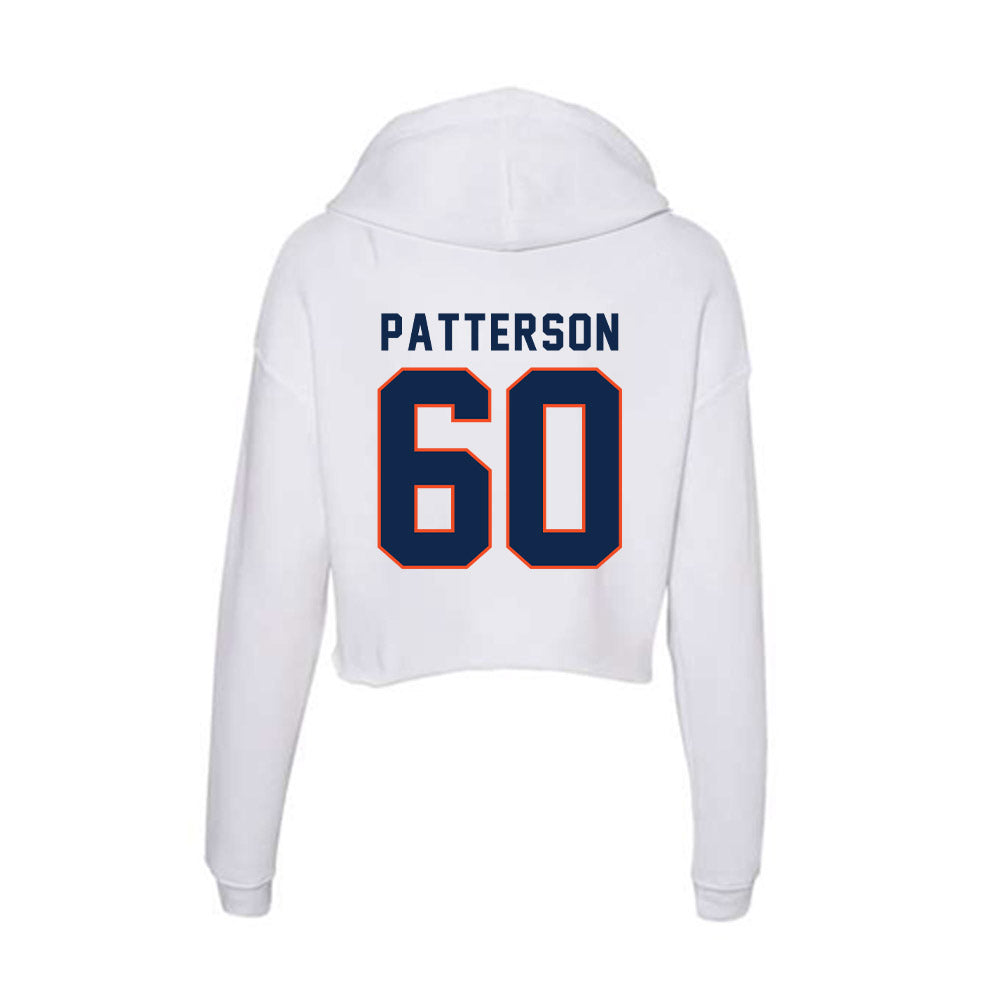 Virginia - NCAA Football : Charlie Patterson - Women's Crop Fleece Hoodie-1