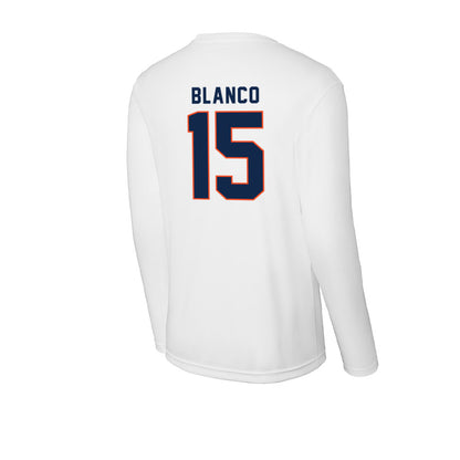 Virginia - NCAA Baseball : Evan Blanco - Activewear Long Sleeve T-Shirt